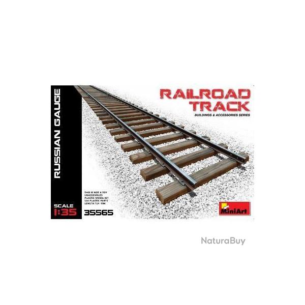 Maquette  monter - Rail de chemin de fer norme Russe 1/35 | Miniart (0000 3443)