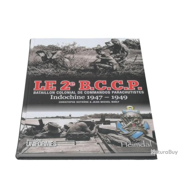 Le 2e bataillon colonial de commandos parachutistes HEIMDAL  LIVRE NEUF 173 PAGES