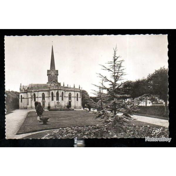cabourg l'abside de l'glise carte postale semi moderne