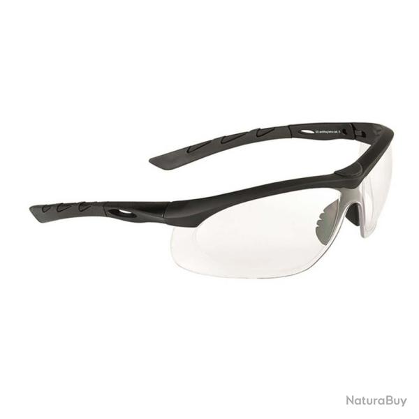 LUNETTES BALISTIQUES VERRES TRANSPARENTS