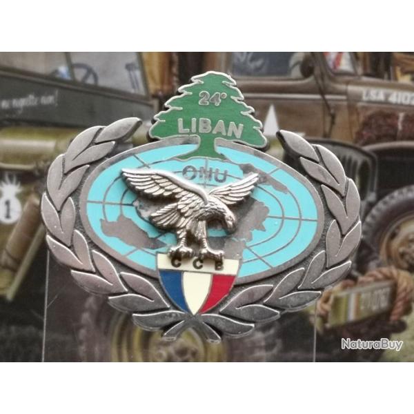 Liban 24� Mandat France C.C.B  Fabrication DELSART 4a.