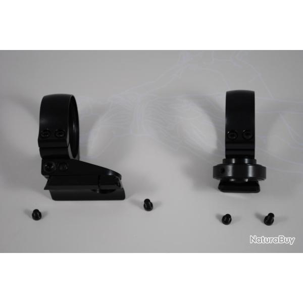 Montage pivotant HMS avec colliers de 30 mm pour Drilling Merkel 96K