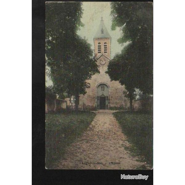 lagny le sec oise  carte postale ancienne