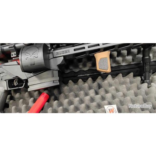 GRIP AVANT  - Poign�e grip avant PETIT fixation M-Lock type Magpul - AR15 - Hera Arms - PRINT 3D