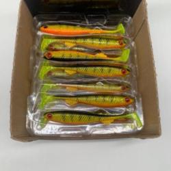 Leurre souple de pêche slick shad Fox rage natural perch