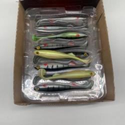 Leurre souple de p&ecirc;che slick shad Fox rage Young perch