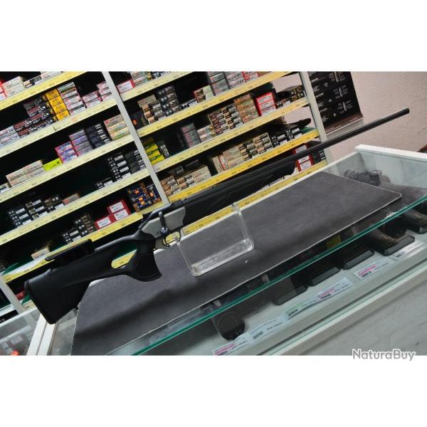 CARABINE LINEAIRE BLASER R8 SILVERSTONE CALIBRE 7 RM CANON DE 65 CM CUIR ALCANTARA  NEUVE