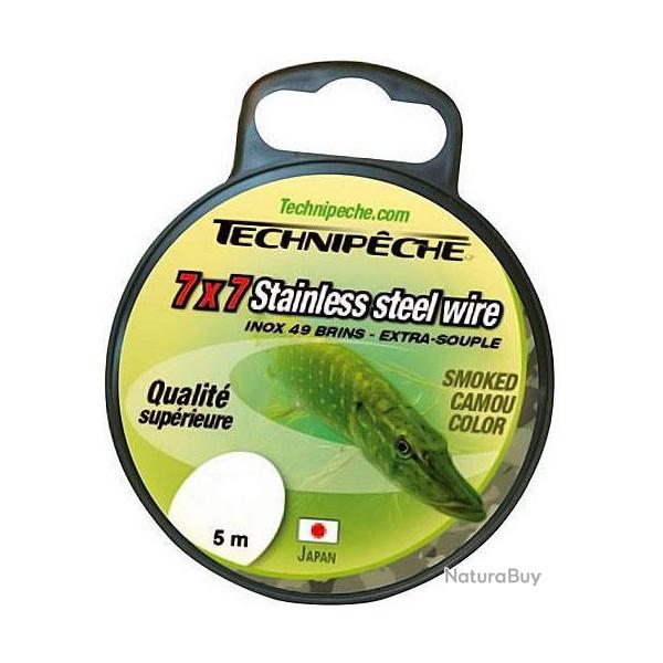 C�ble 49 brins (7x7 brins)  extra souple D0.45 - 15 kg