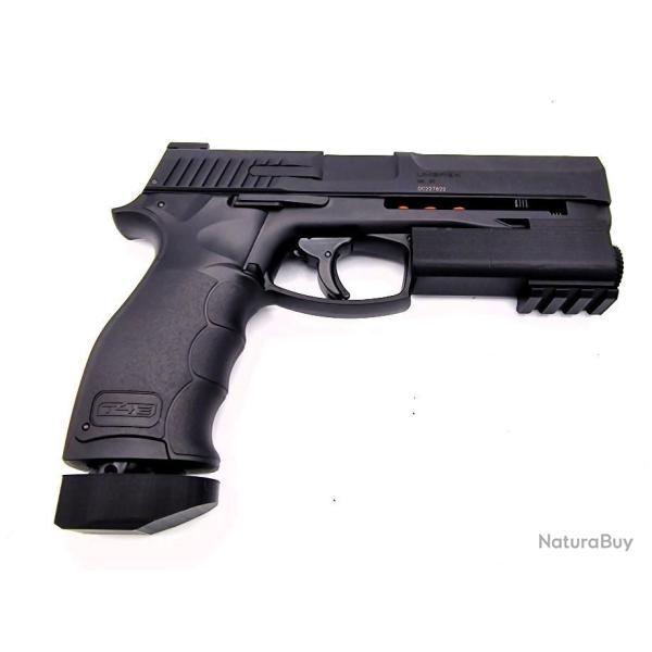 T4E HDP 50 - Chargeur 4 coups suppl�mentaire avec rail picatinny + Grip de d�montage et de percution