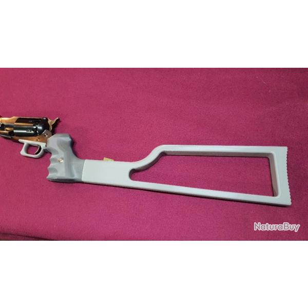 Crosse d'paule dmontable pour remington 1858 Pietta.