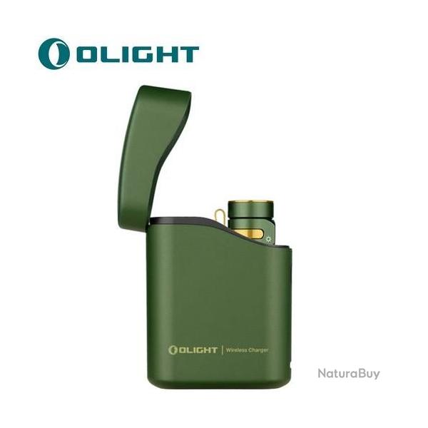 Lampe Torche Olight Baton 4 �dition premium 1300 Lumens OD VERT �tui de charge powerbank