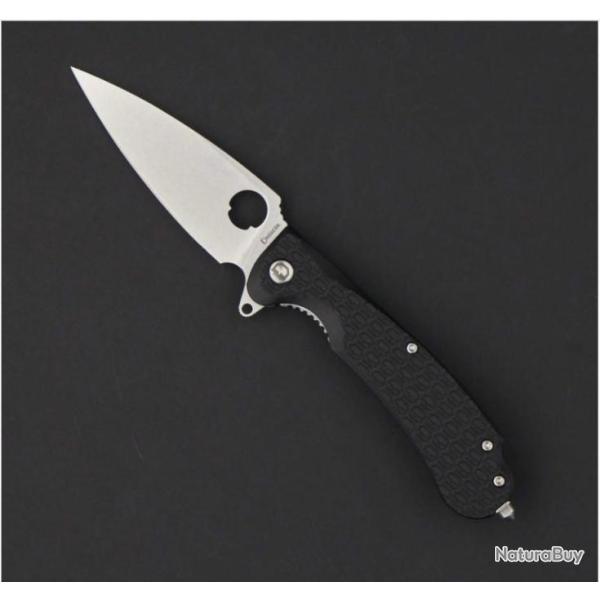 Couteau Daggerr Knives Resident Black Manche FRN Lame Acier 8Cr14MoV Linerlock Clip DGRRSFBKSW