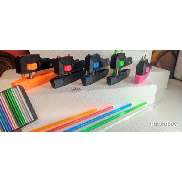 RUGER RPR - Bag Rider - CUSTOM V1- TIGE ACRYLIQUE (Support de sac) Ruger Rimfire rail picatinny