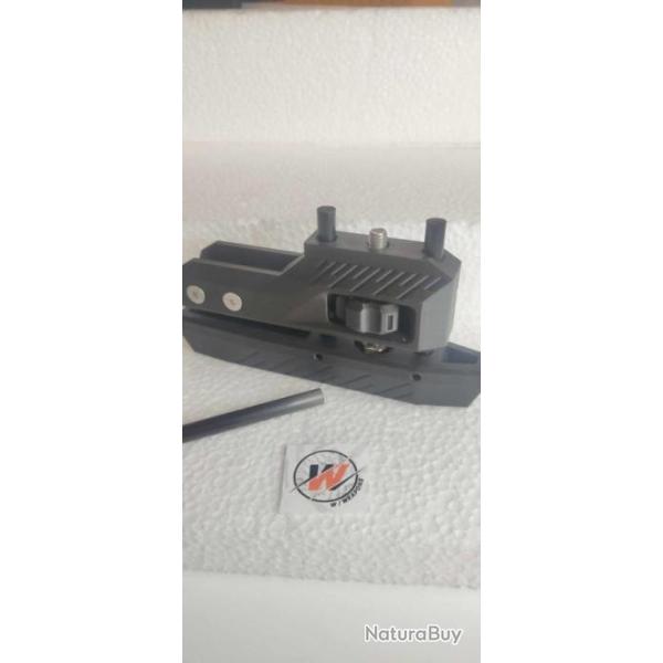 RUGER RPR - Bag Rider - CUSTOM V4- TIGE CARBONE (Support de sac) Ruger Rimfire rail picatinny