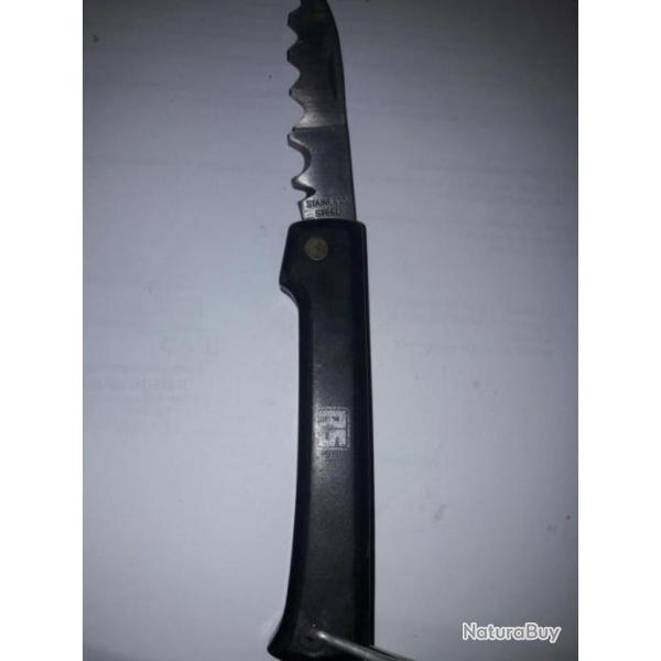 COUTEAU PLIANT STAINLESS STEEL
