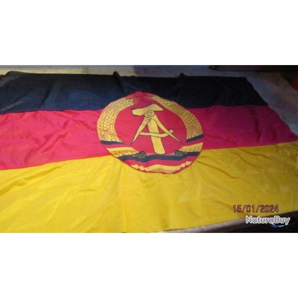 drapeau original RDA Allemagne Est centres rapport�s guerre froide URSS DDR toile �paisse de qualit�
