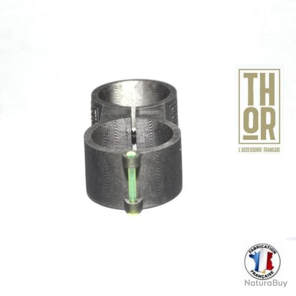 Guidon fibre optique verte 1.5mm pour Bretton Baby calibre 16 - Viseur collier