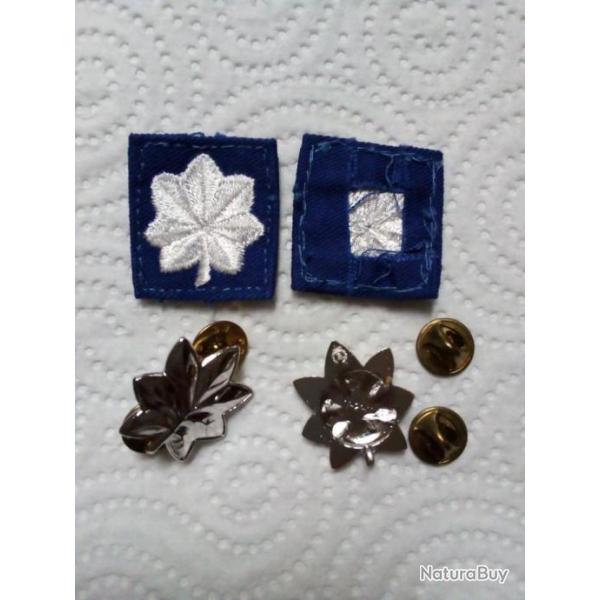 AUTHENTIQUE GRADES US LIEUTENANT COLONEL western