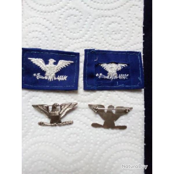 AUTHENTIQUE GRADES DE COLONEL US western