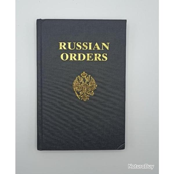 Livre sur les ordres russes de l'poque impriale