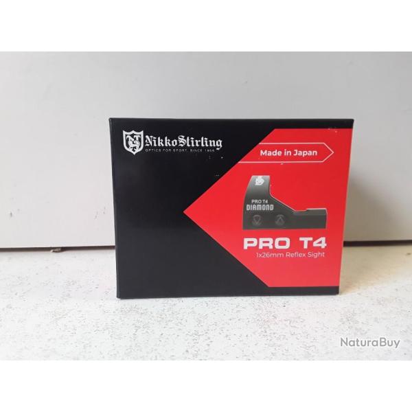 Point rouge Nikko stirling PRO T4 DIAMOND 1X26MM