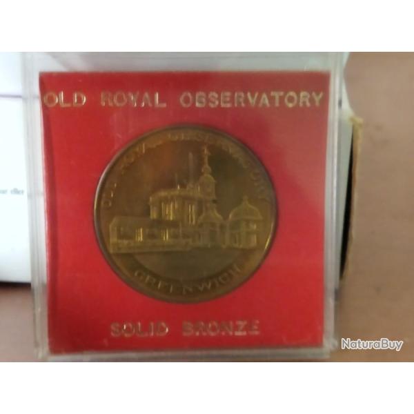 M�daille comm�morative Old Royal Observatory