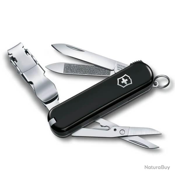 0.6463 Couteaux suisse Victorinox Nail Clip 580 noir