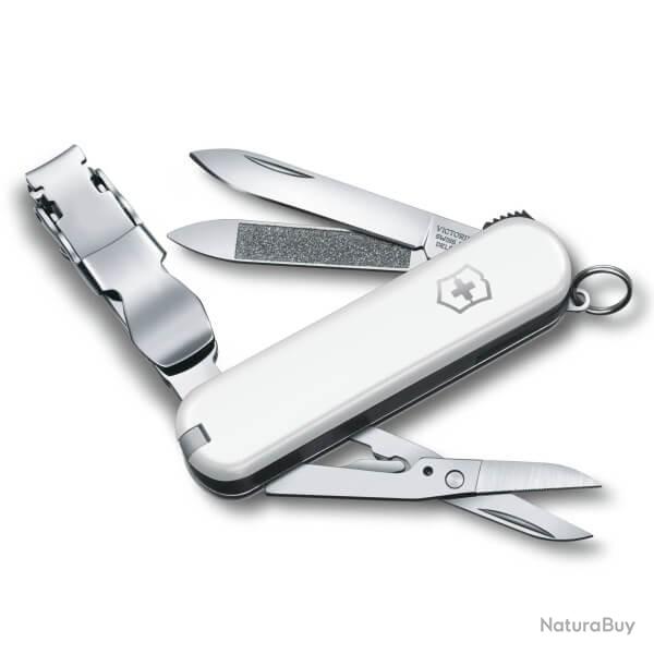0.6463 Couteaux suisse Victorinox Nail Clip 580 blanc