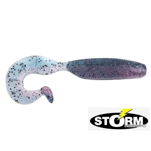 Leurre souple Storm So-Run Hypno Grub 3" 7.5cm Bulk Lively Trout par 2