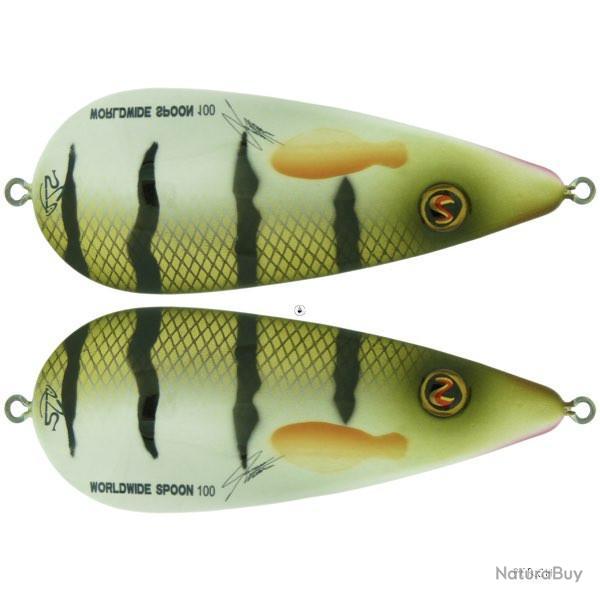 Cuiller Ondulante River2Sea Worldwide Spoon 10cm Perch
