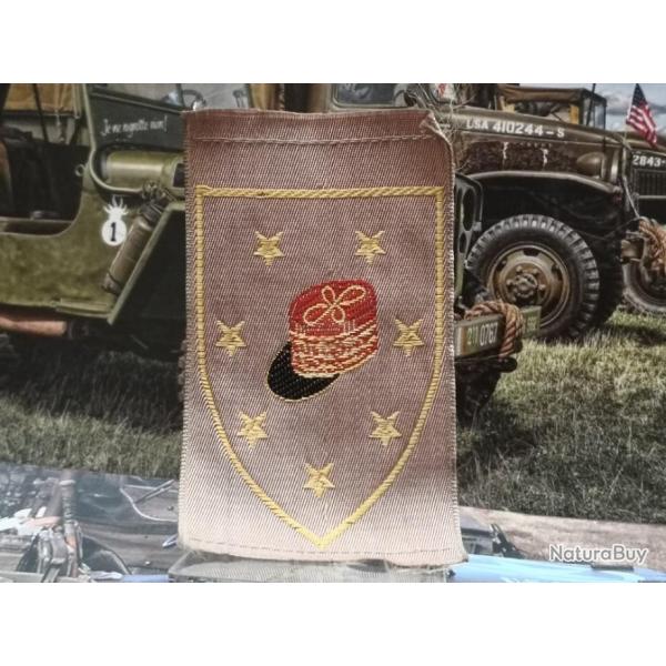 Ecusson Bevo Mar�chal de France Hauteur 75 mm Largeur 50 mm