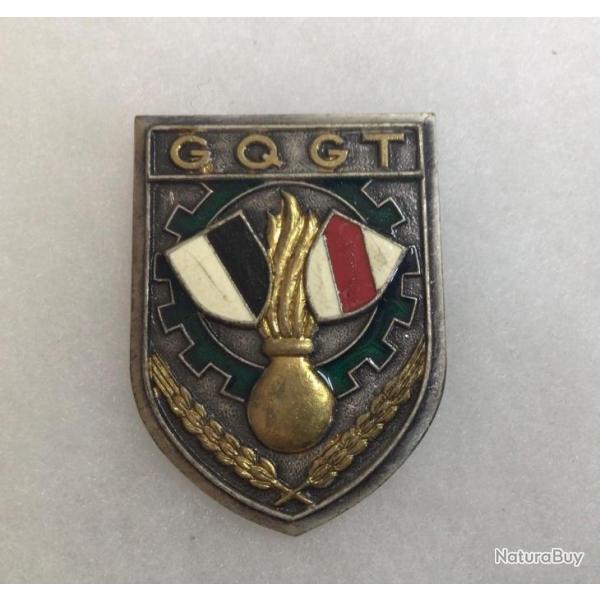 FRANCE TRAIN - Insigne   G.Q.G.T. Groupement de Quartier G�n�ral et de Transit