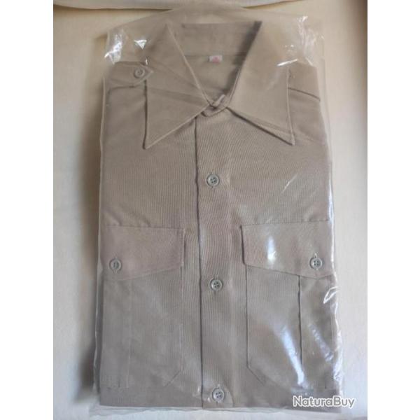 Chemise manches longues arm�e fran�aise 36PM