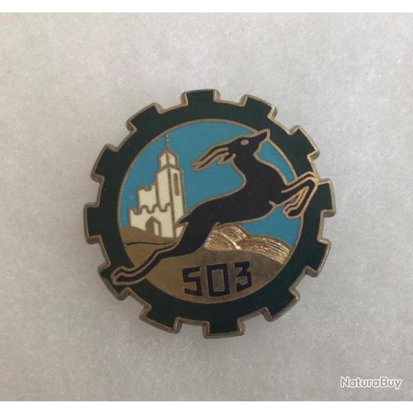 FRANCE TRAIN - Insigne 503� G.T. 503� Groupe de Transport Guerre Alg�rie