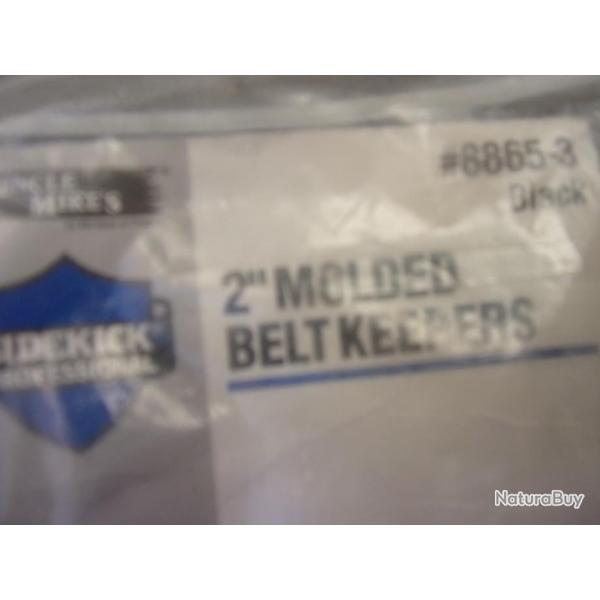 4 passants de ceinture 2 pouces Uncle Mike