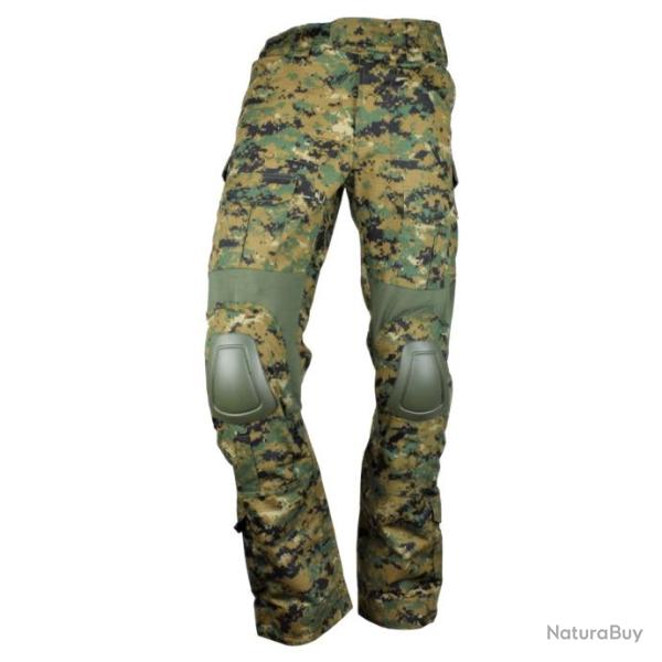 Pantalon Tactique Gen3 JS Tactical Dig Woodland