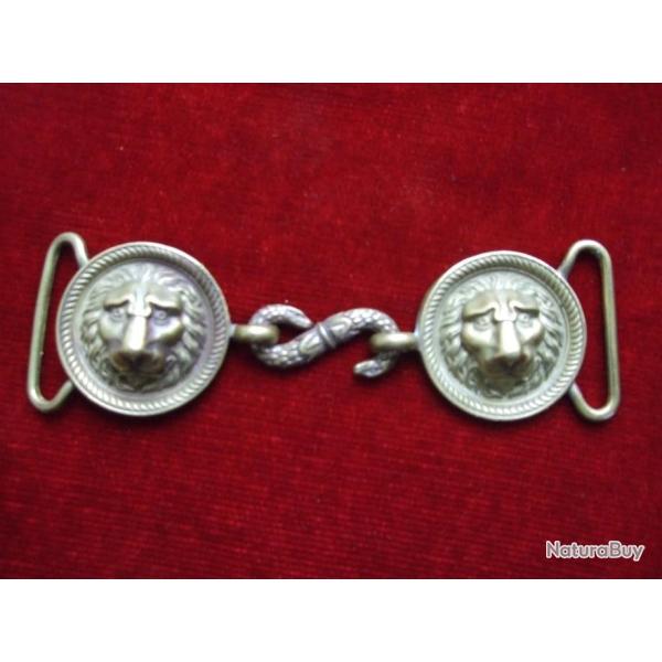 Boucles de ceinturon d'OFFICIER  de Cavalerie 1er empire .