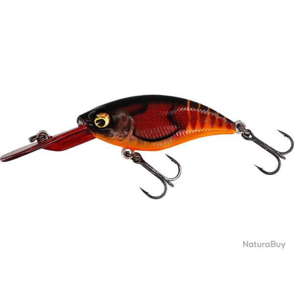 Poisson Nageur Westin Buzzbite Crankbait 4cm 3D Fire Craw