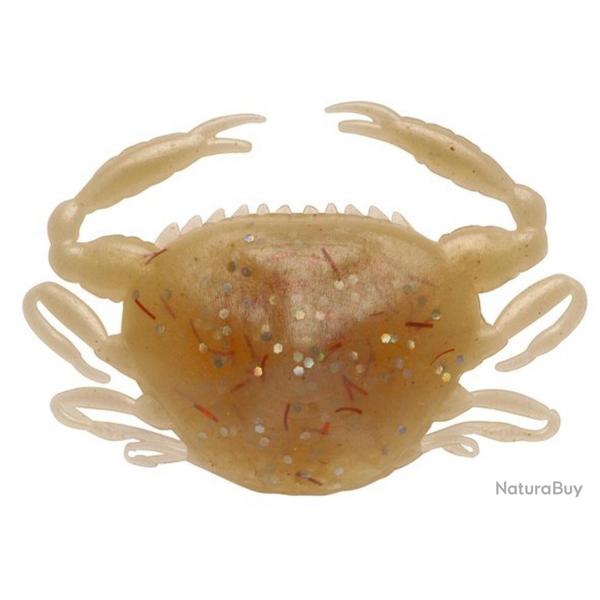 Leurre Souple Berkley Gulp Saltwater Peeler Crab 5cm par 5 5cm Amber Glow