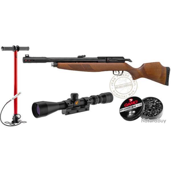 Pack carabine PCP GAMO Riser Punisher 5,5 mm (40 joules)