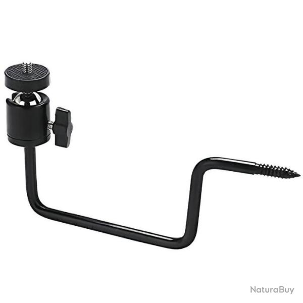 Support pour cam�ra de chasse inclinable 360� � visser directement dans le bois - Une pi�ce