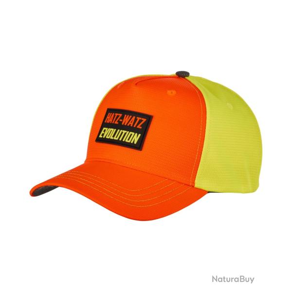 Casquette imperm�able Hatz-Watz Evolution (Couleur: Orange/Jaune, Taille: TU)