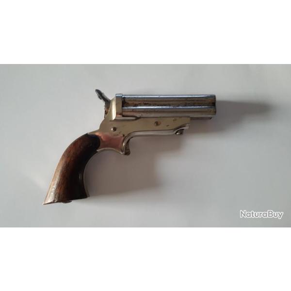 Derringer SHARP � chien rotatif � 4 canons 1859