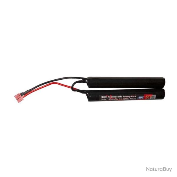 Batterie ASG Nimh 9.6 V 1600 Mah - 2 Stick T-Dean