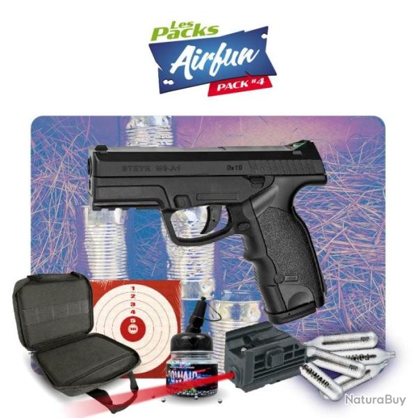 Pack Airfun ASG GNB Steyr M9-A1 Co2 Cal.4.5 - 4.5