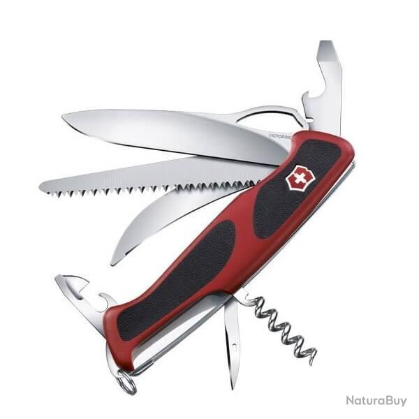 0.9583.MC couteau suisse Victorinox RangerGrip 57 Hunter rouge