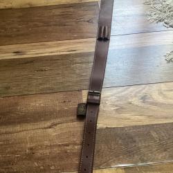 Bretelle cuir &agrave; porte balles  Baretteau