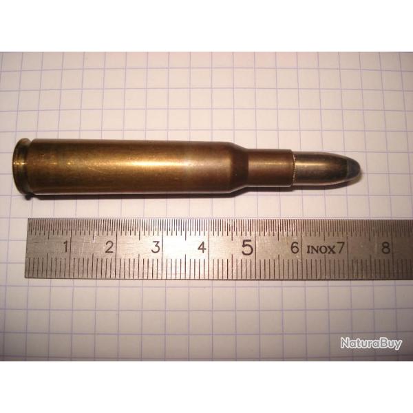 une cartouche de 7x57 ogive demi blind�e de marque RWS  pour collection