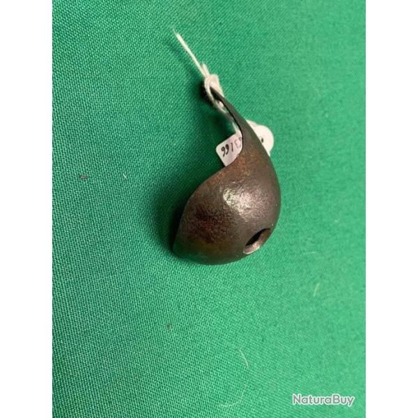 CALOTTE DE PISTOLET  AN IX ET AN XIII  EN FER  PI�CE ORIGINALE   N�3