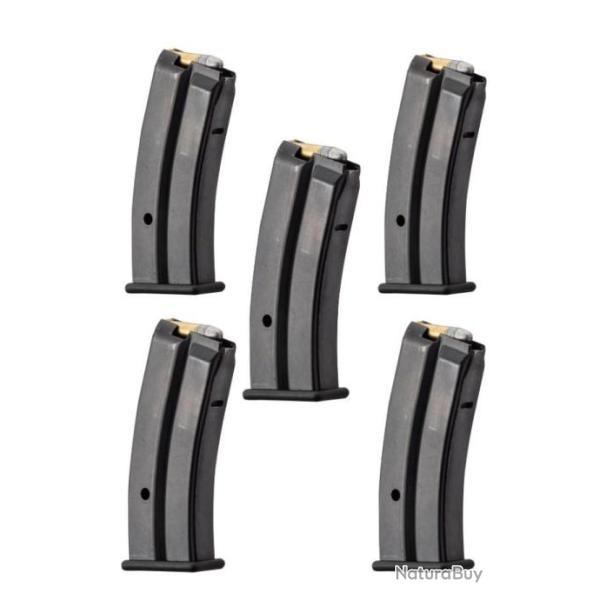 Lot de 5 chargeurs 10 coups pour BO Manufacture 22lr